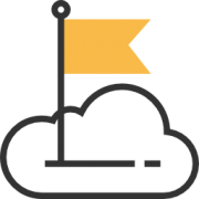 an icon to display enterprice cloud services